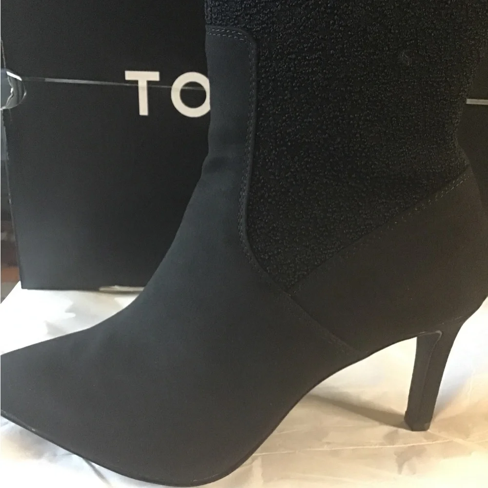 LOWEST🌺 NEW IN BOX TORRID Sz7 WIDE CALF+WIDE WIDTH STRETCH OVER THE KNEE BOOTS
